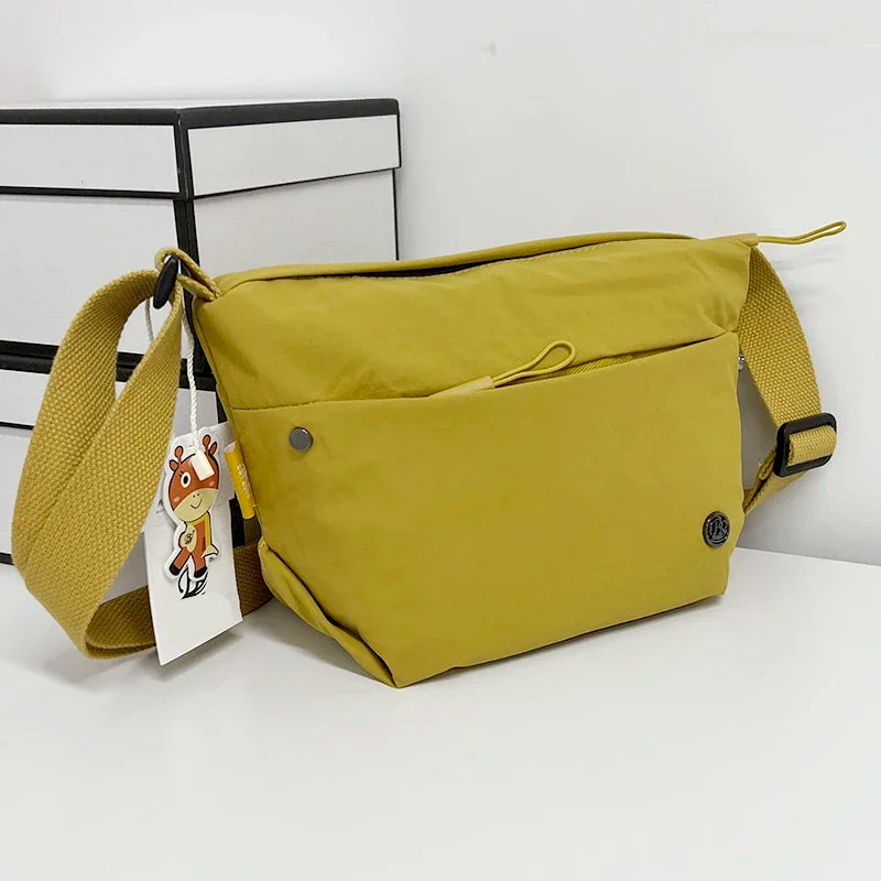 sac banane grand format moutarde