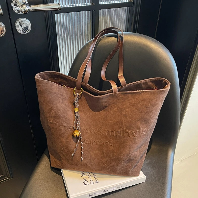 sac cabas pour les cours marron