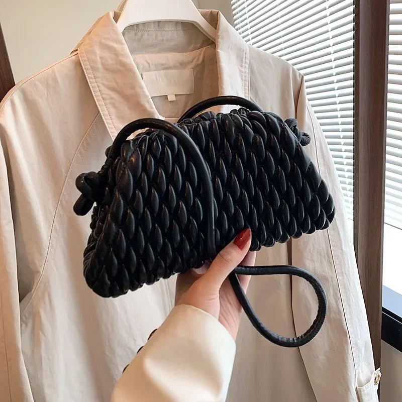 sac pochette bandouliere noir