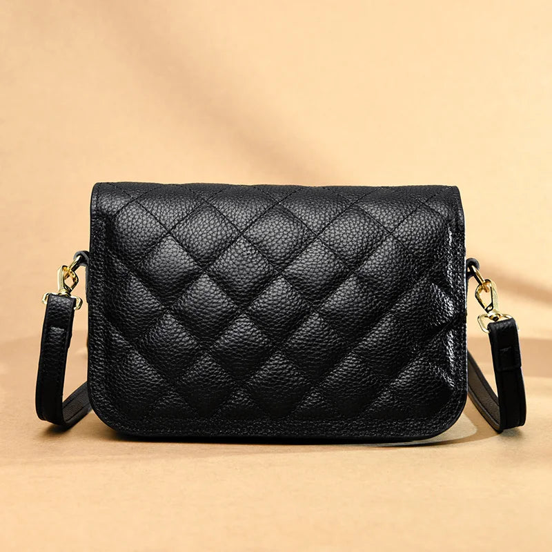 dos du sac bandouliere femme matelasse noir 