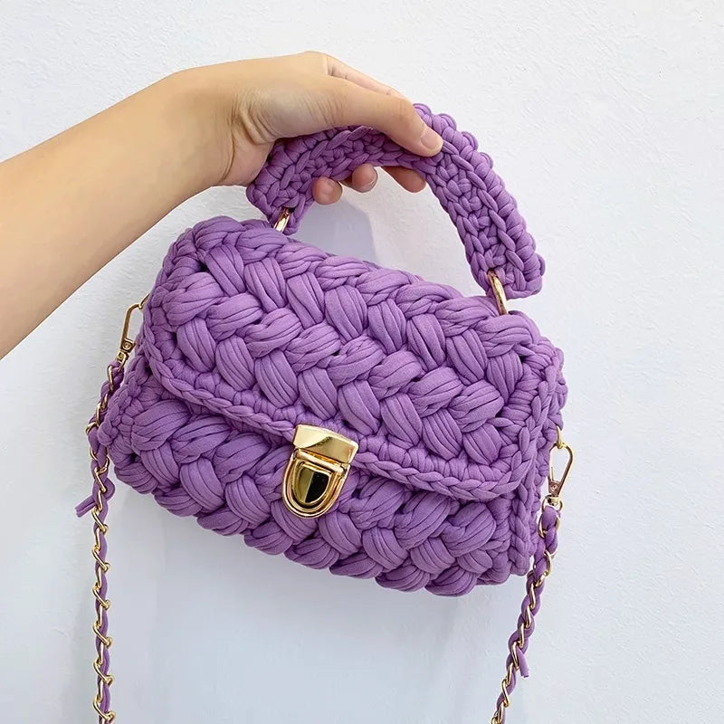 sac bandoulière au crochet