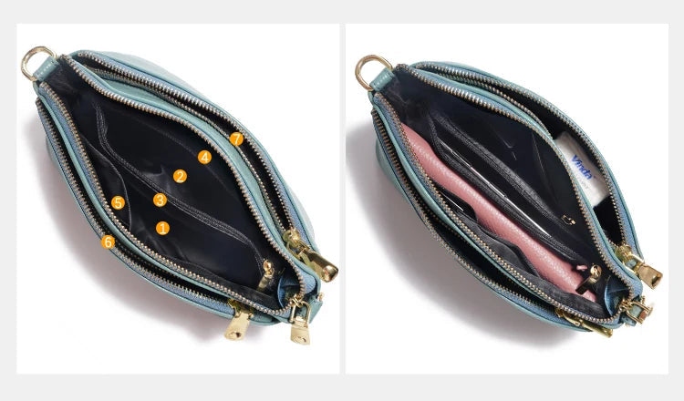 interieur du petit sac a main chic