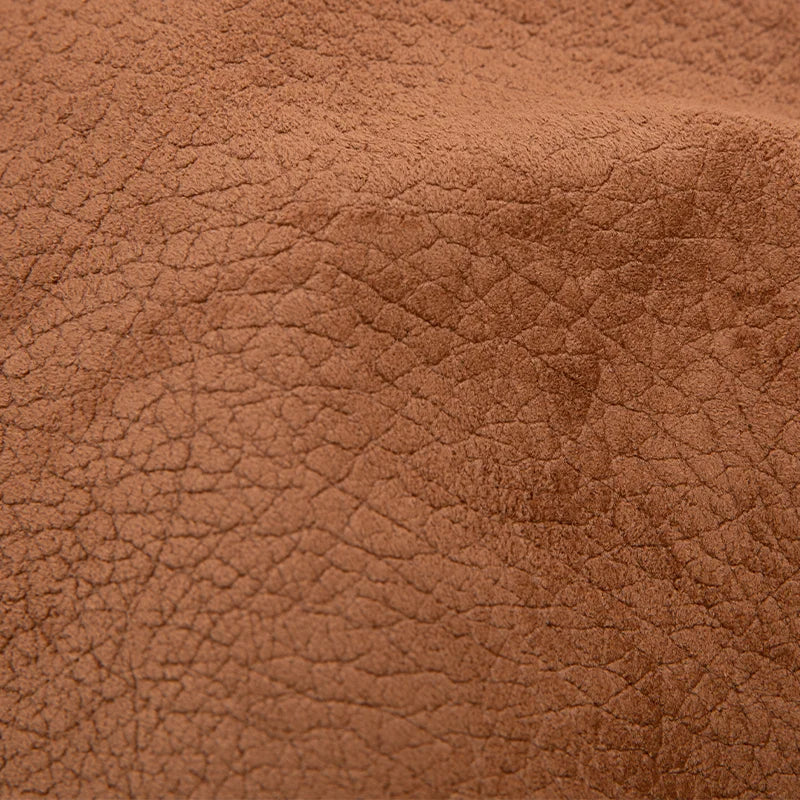 details du sac a main cuir daim 