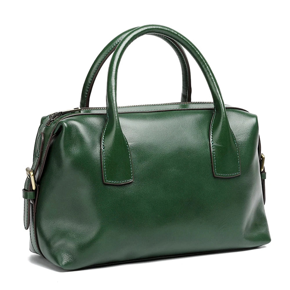 sac a main vert cuir