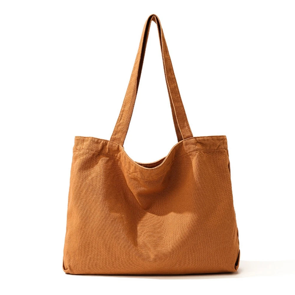 sac cabas coton camel