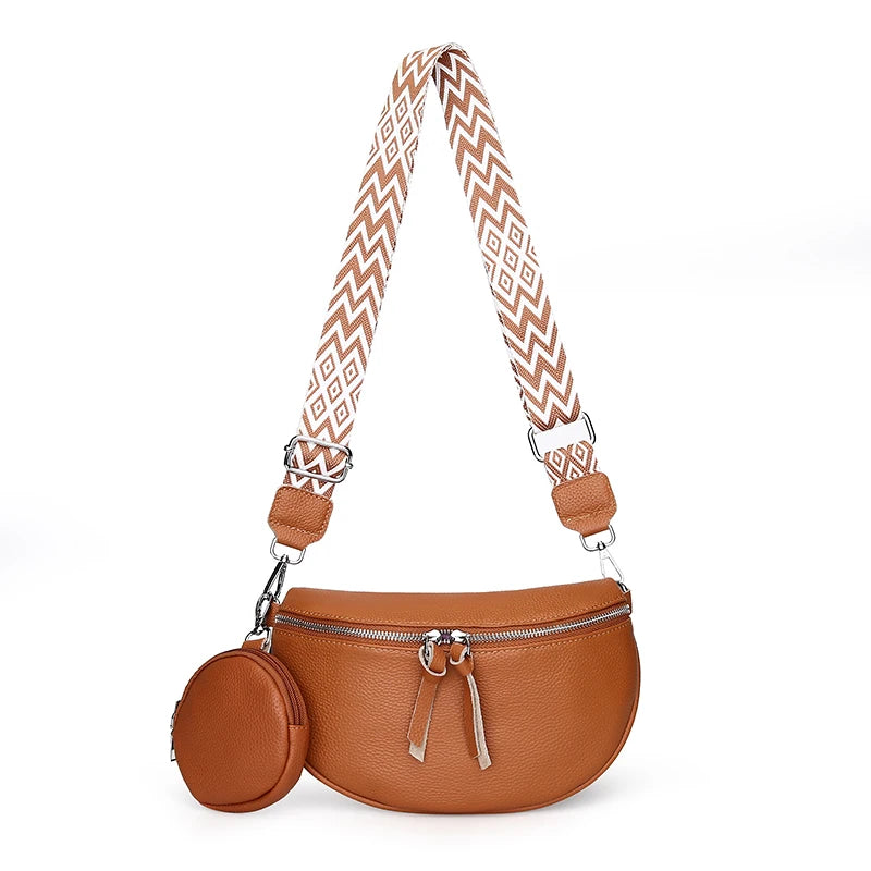 sac banane femme tendance camel