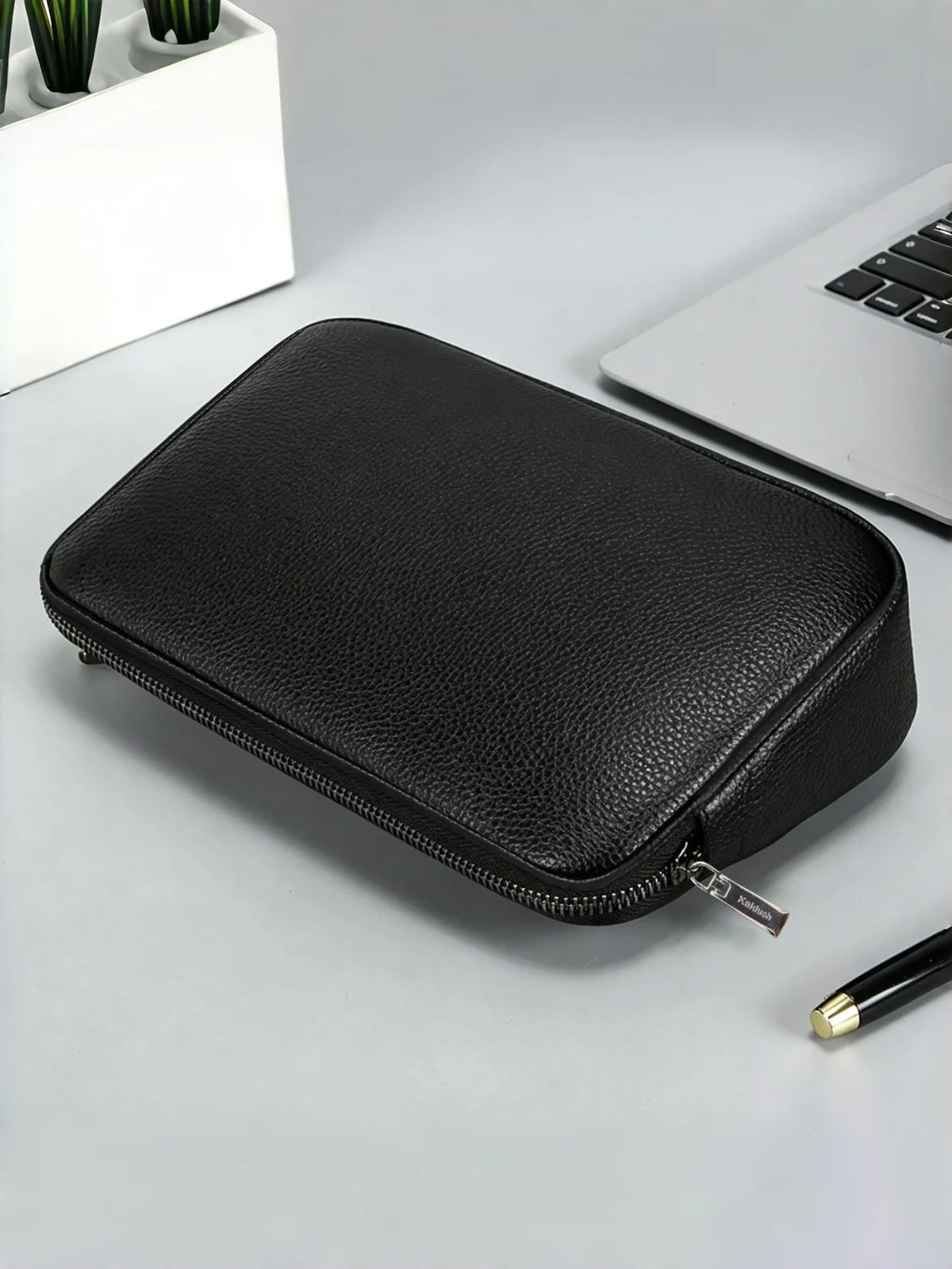 pochette portefeuille homme zippé