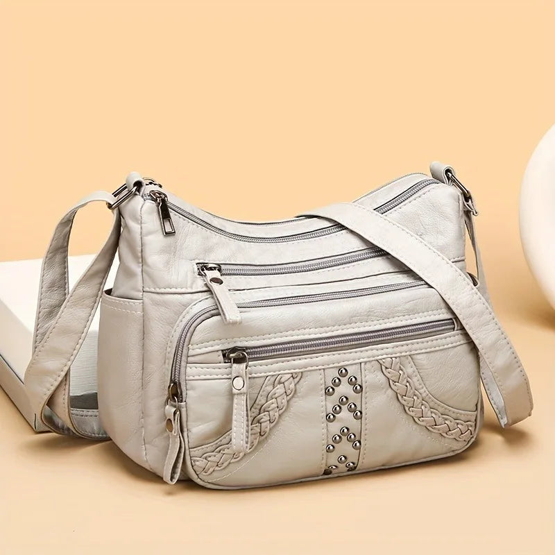 sac a main besace bandouliere ecru
