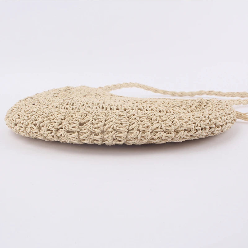 sac en paille tresse bandouliere 