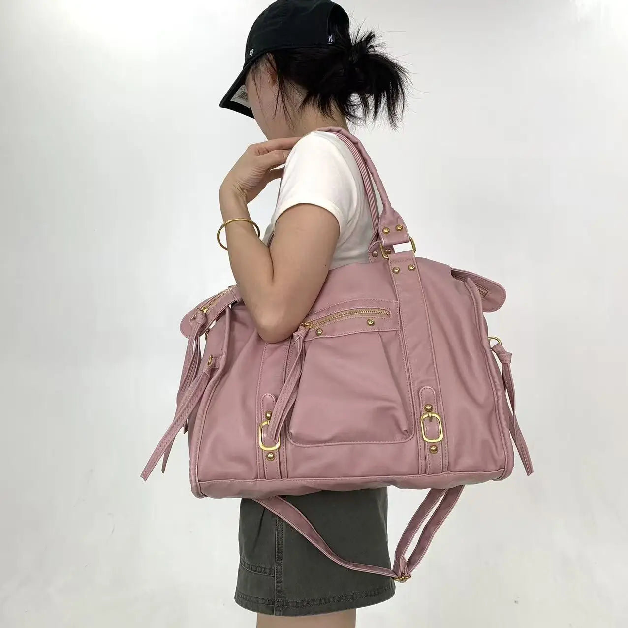sac de cours rose