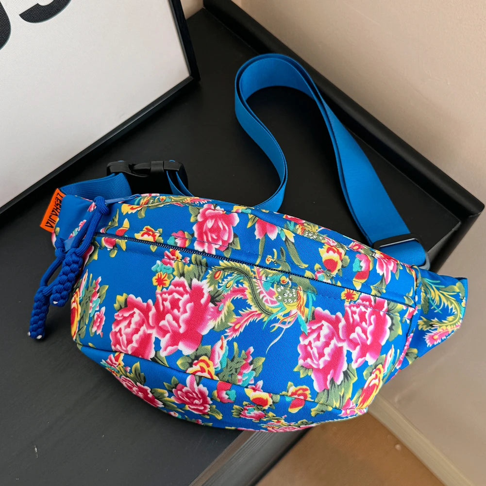 sac banane beu fleuri