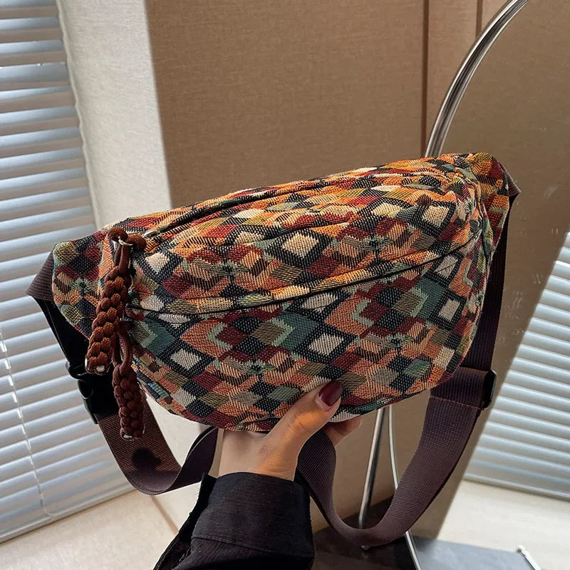 sac banane femme original coloré