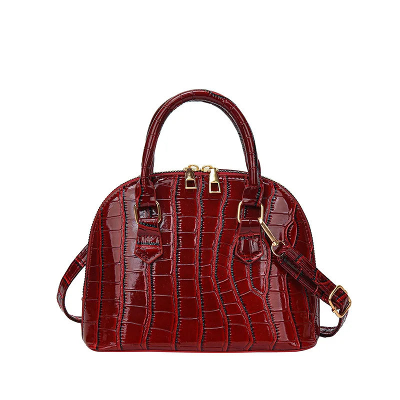 mini sac a main femme​ rouge fonce