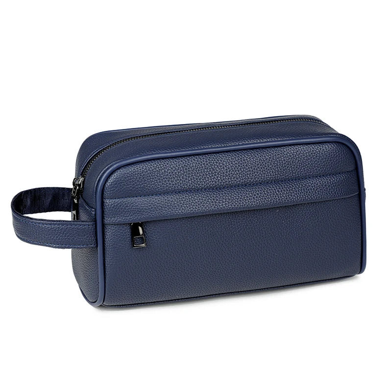 pochette pour homme bleu