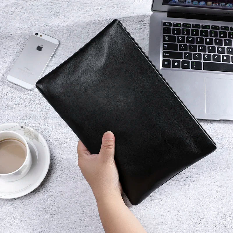 pochette homme en cuir