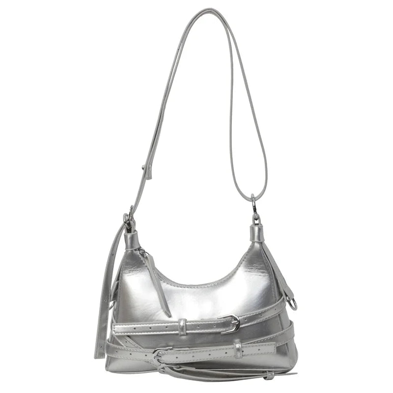 petit sac a main tendance argente