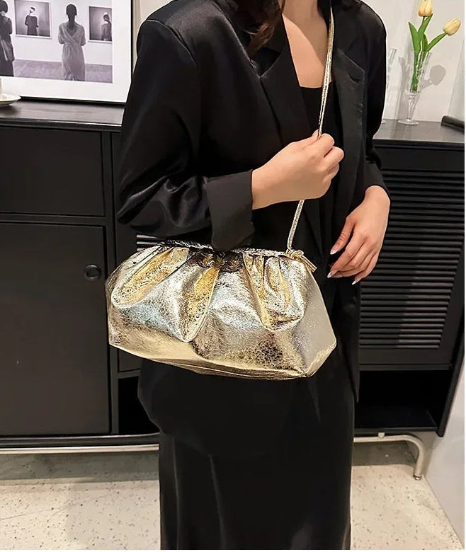 sac de soirée doré