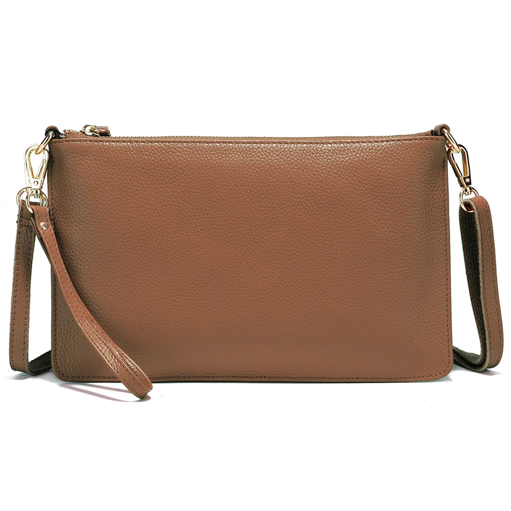 petite pochette bandoulière marron