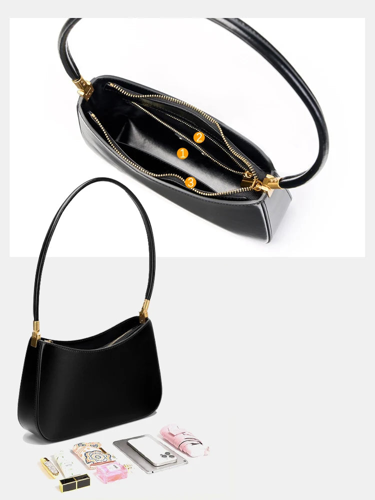 sac cuir noir interieur