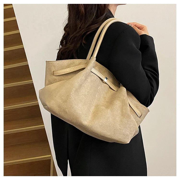 sac a main suede beige