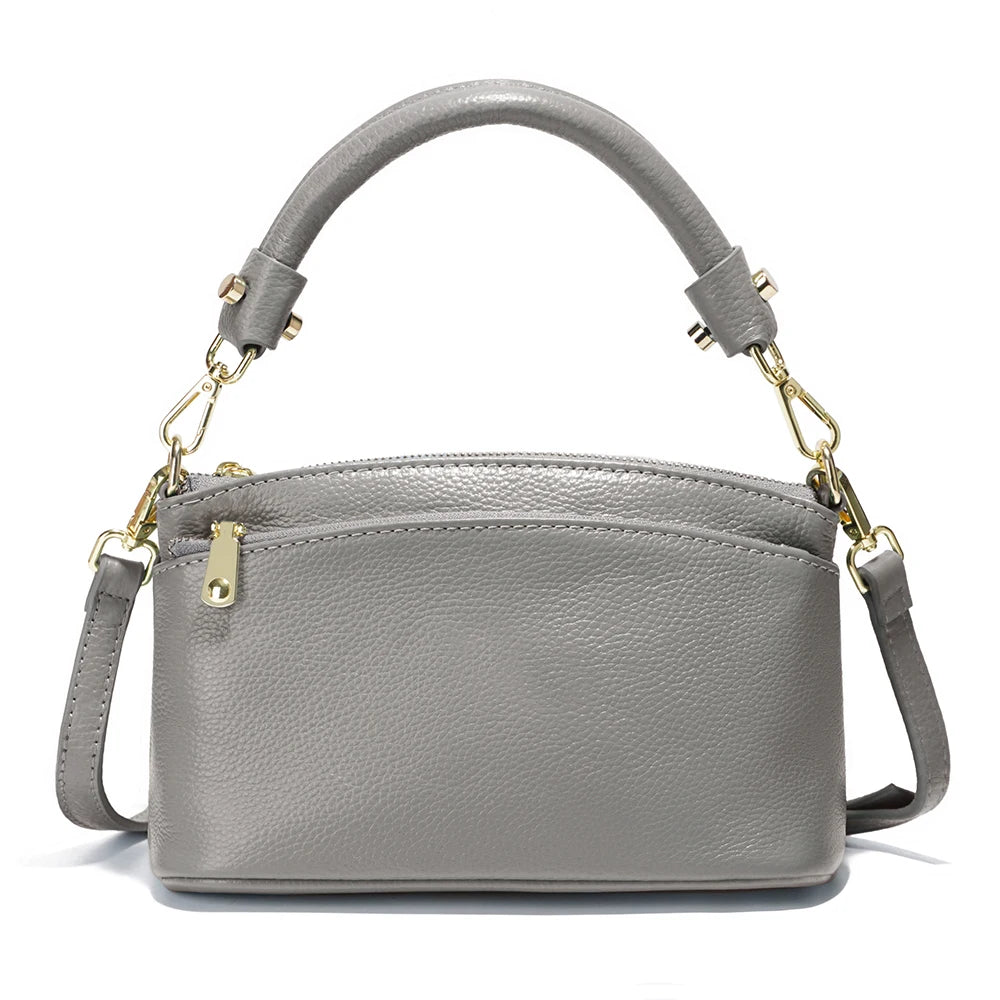 petit sac a main chic gris