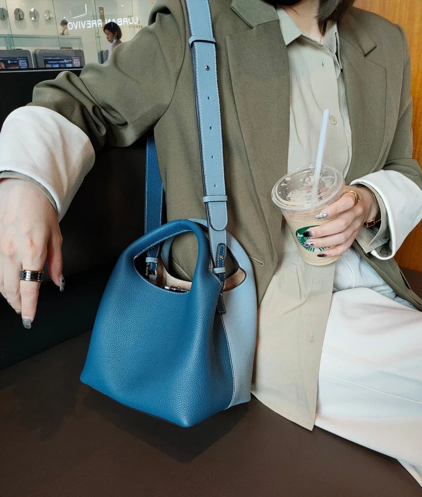 sac a main femme cuir luxe tendance