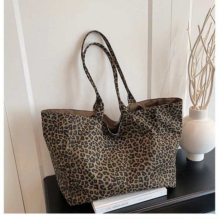 sac cabas leopard chic