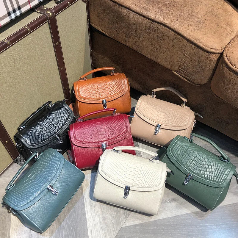 sac a main bandouliere luxe en cuir