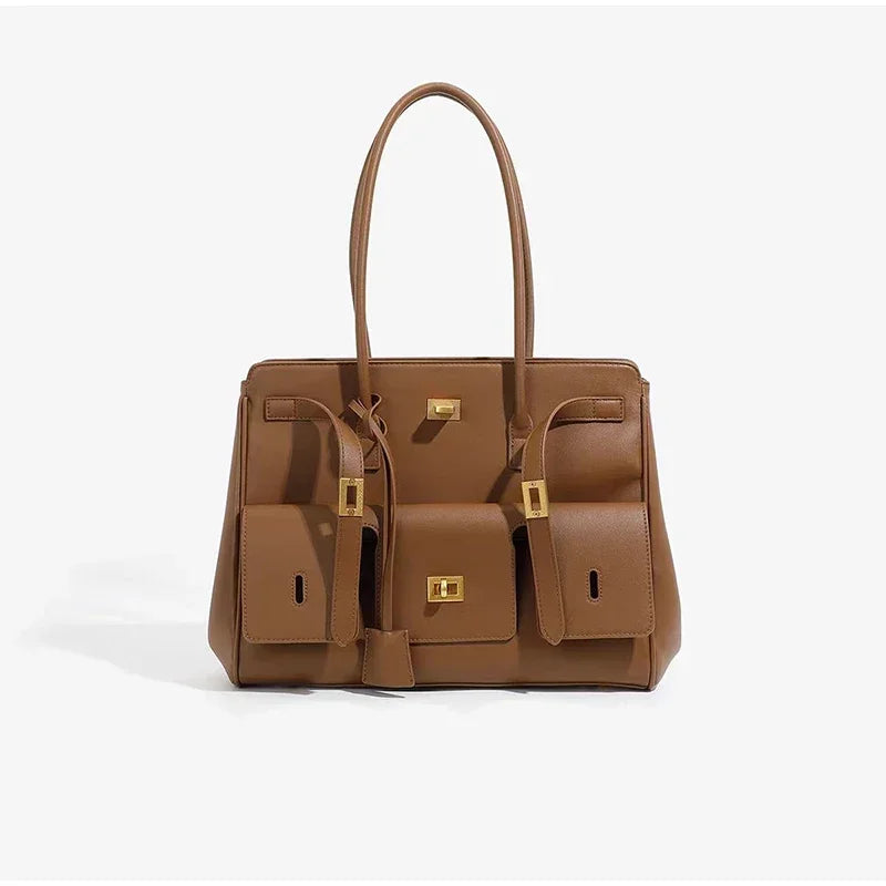 sac cabas marron
