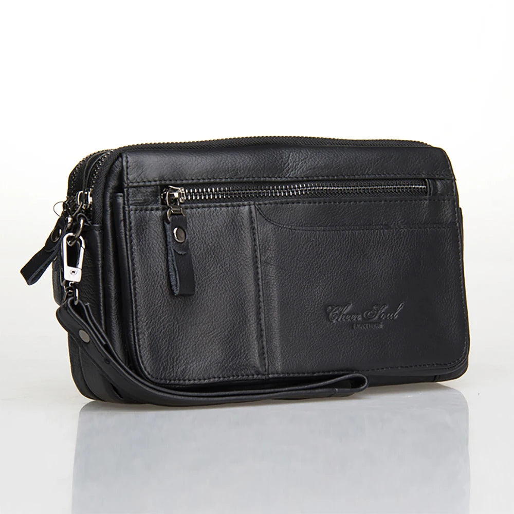 pochette homme classe noir