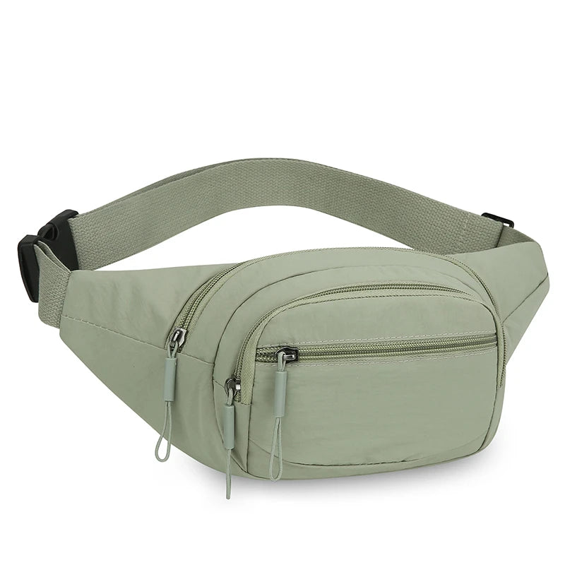 sac banane femme verte imperméable