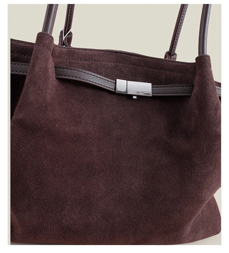 grand sac en cuir brosse femme