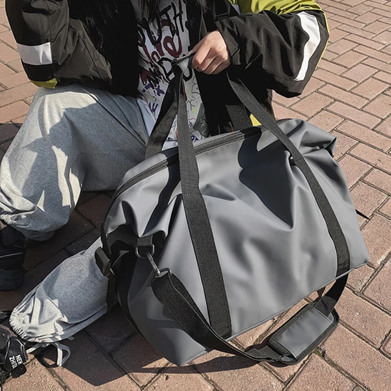 sac de plage imperméable gris