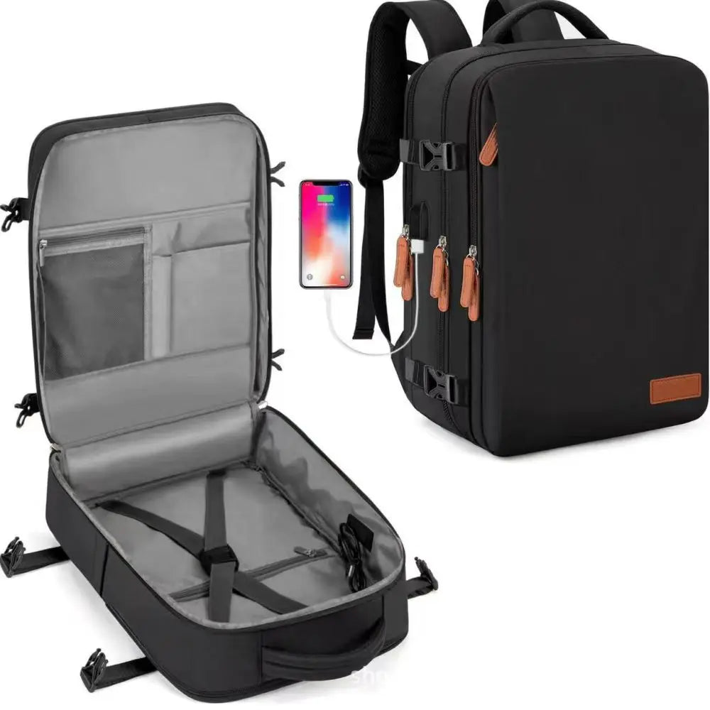 sac a dos voyage noir