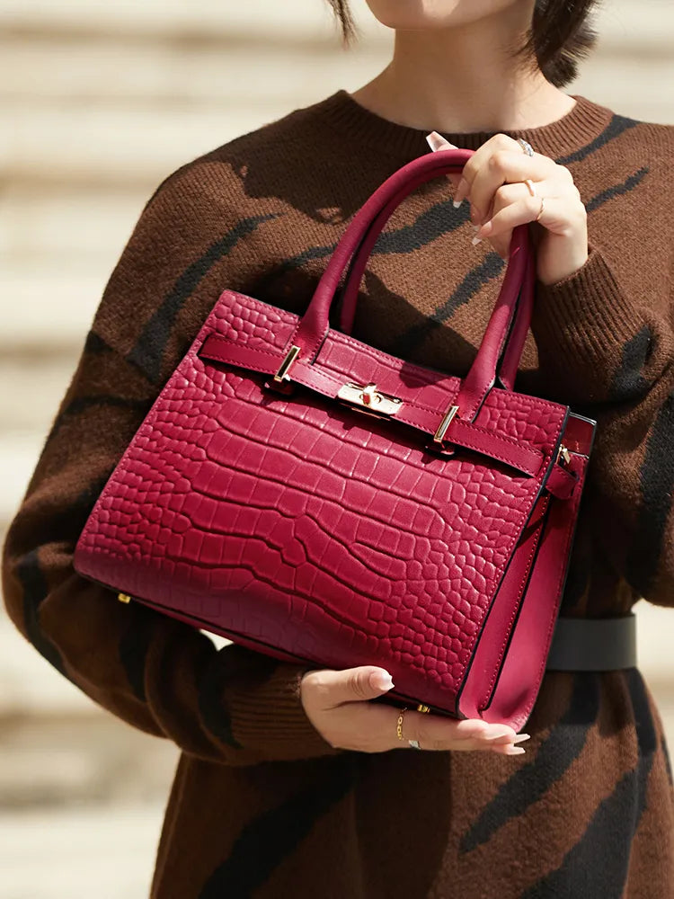 Sac de luxe rouge best sale