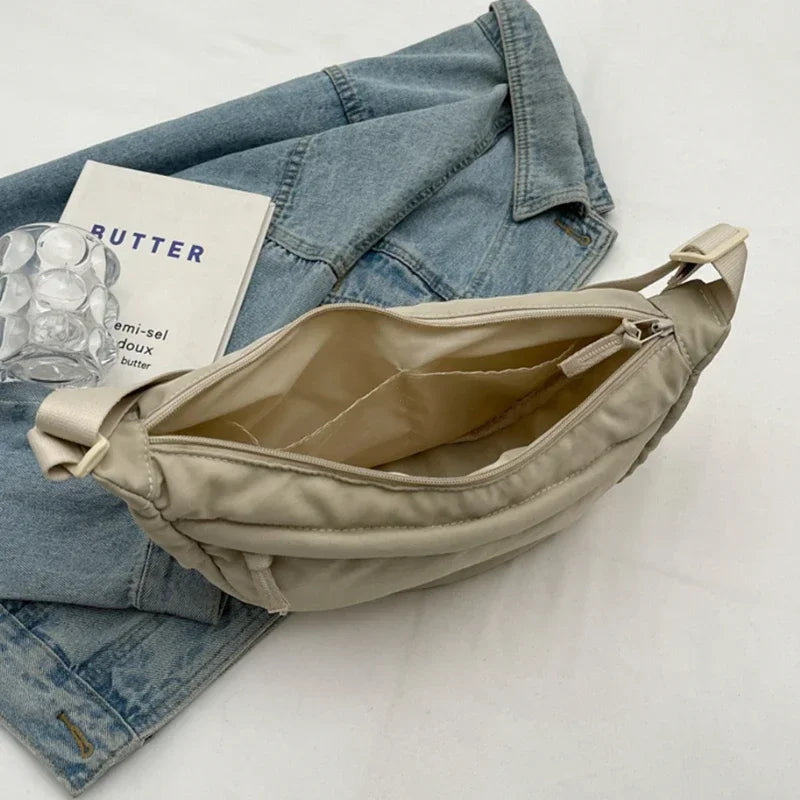 interieur du sac banane femme pratique style