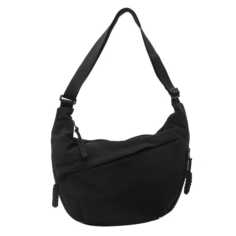 sac banane oversize femme noir 