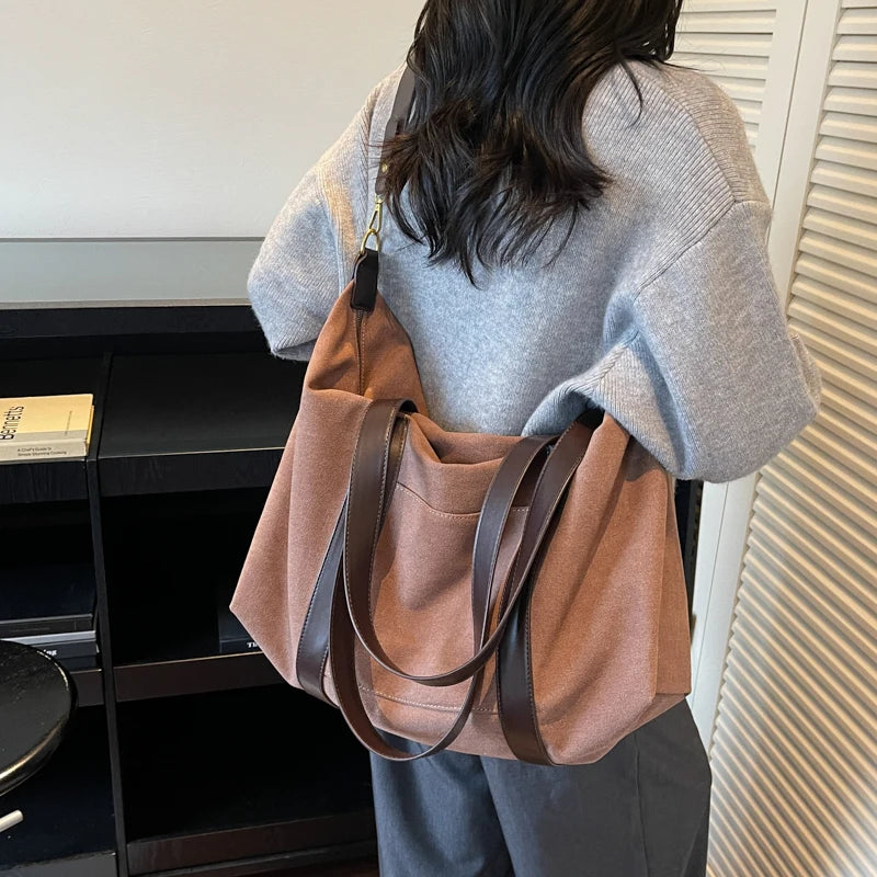 sac cabas tissus femme bandouliere