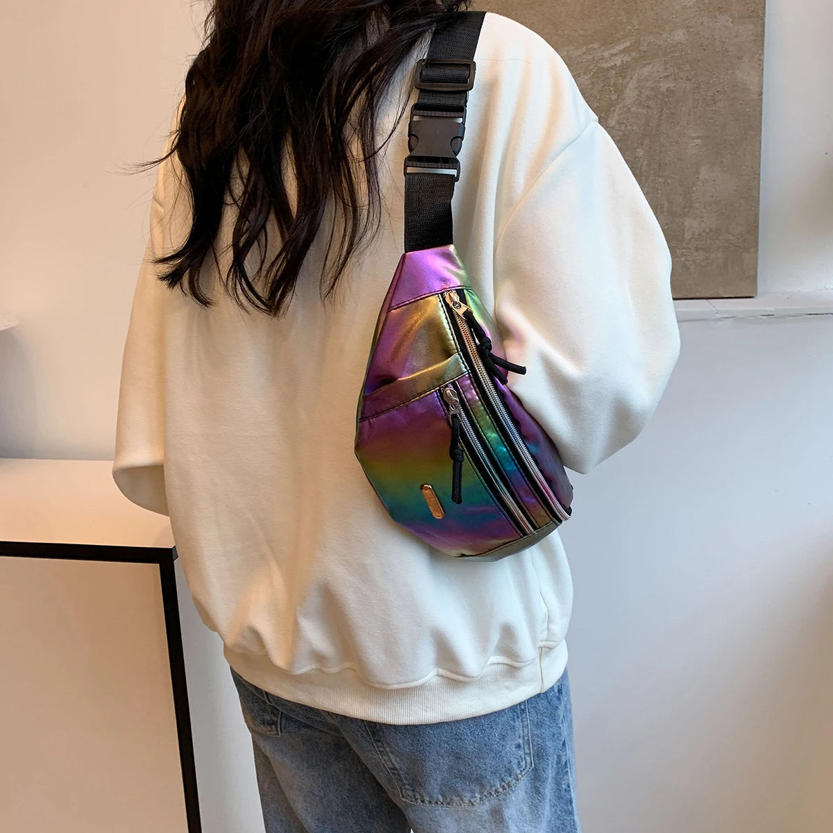 sac banane irise femme epaule