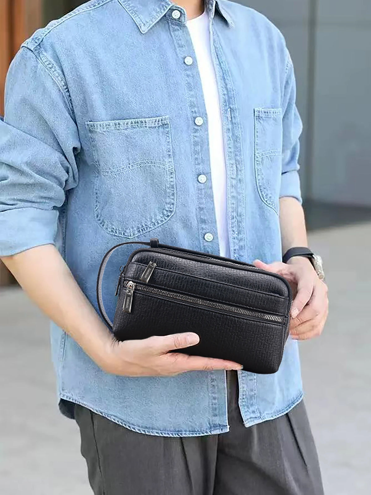 pochette voyage homme pratique