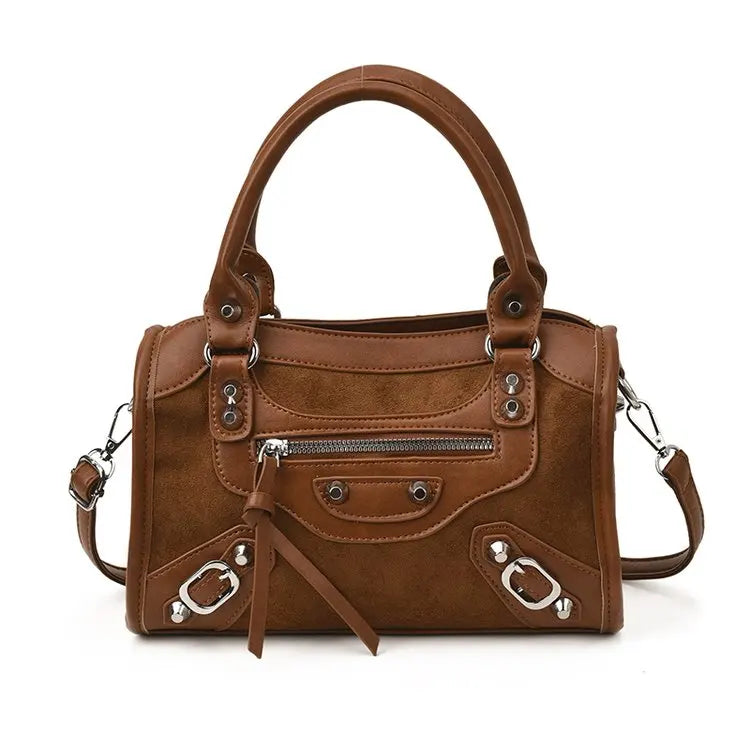 sac en daim femme fauve