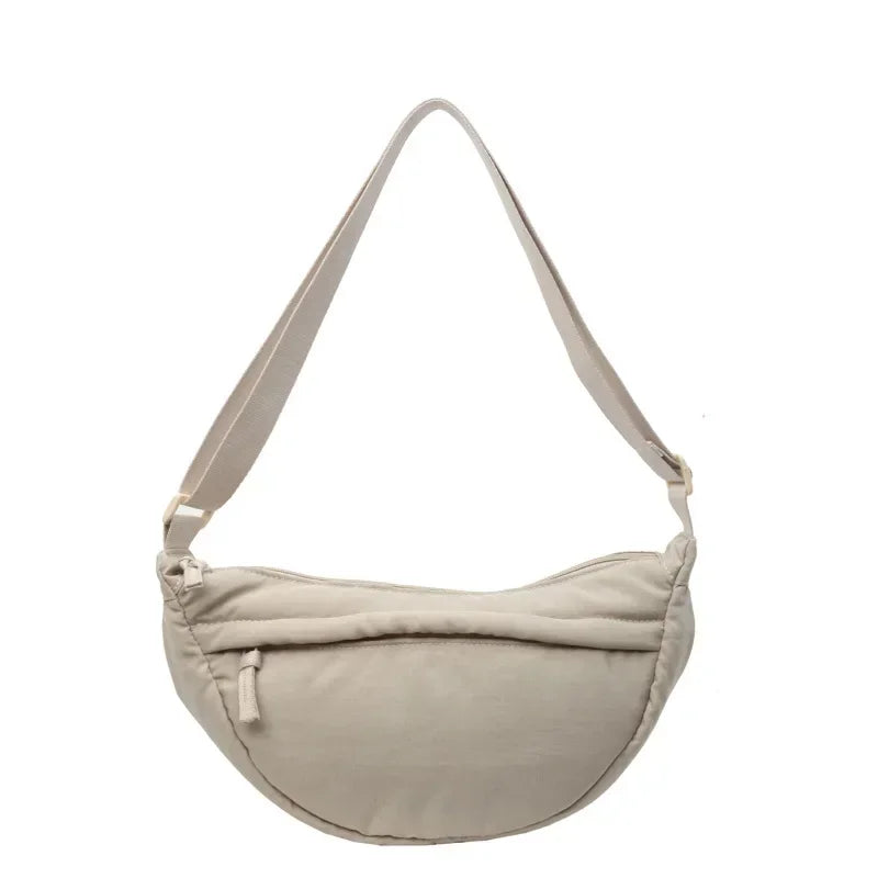 sac banane femme pratique porte ecru