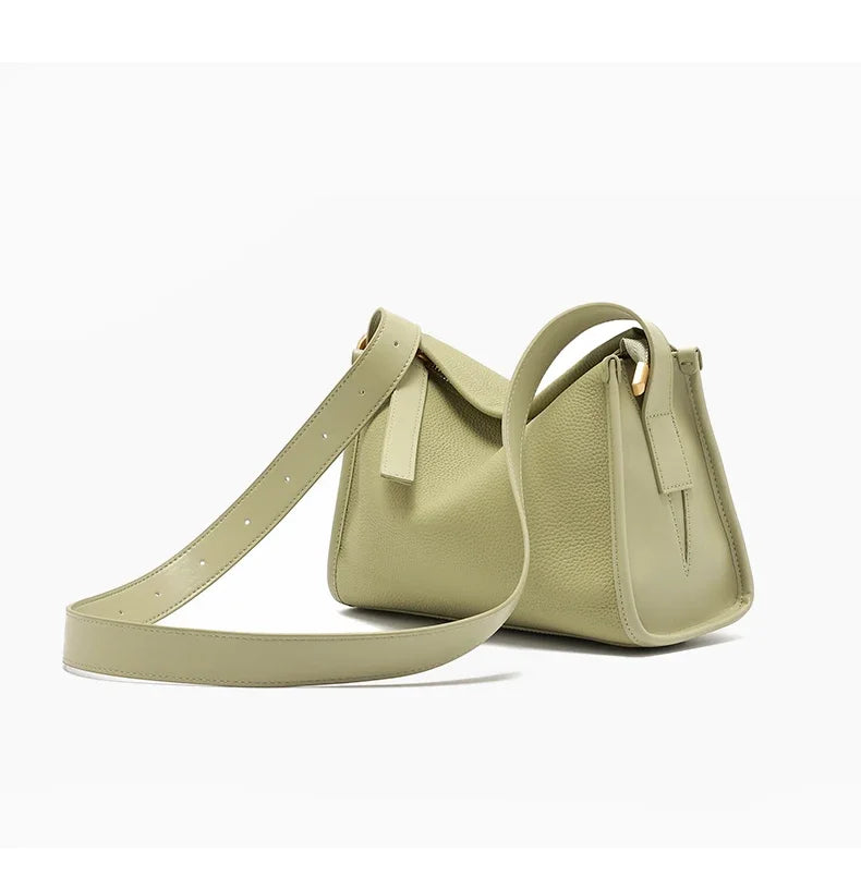 sac a main besace vert