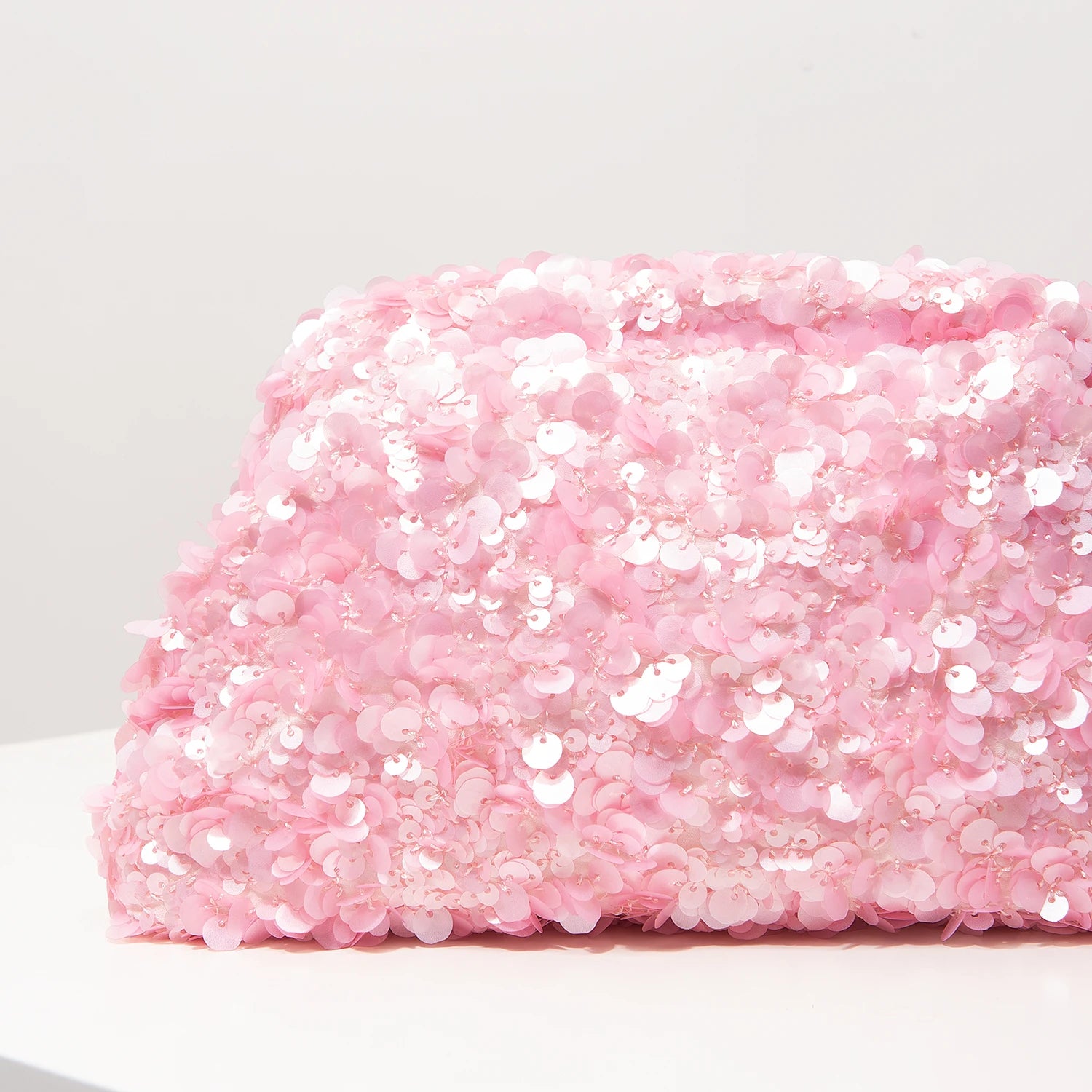 pochette de soiree rose tendance