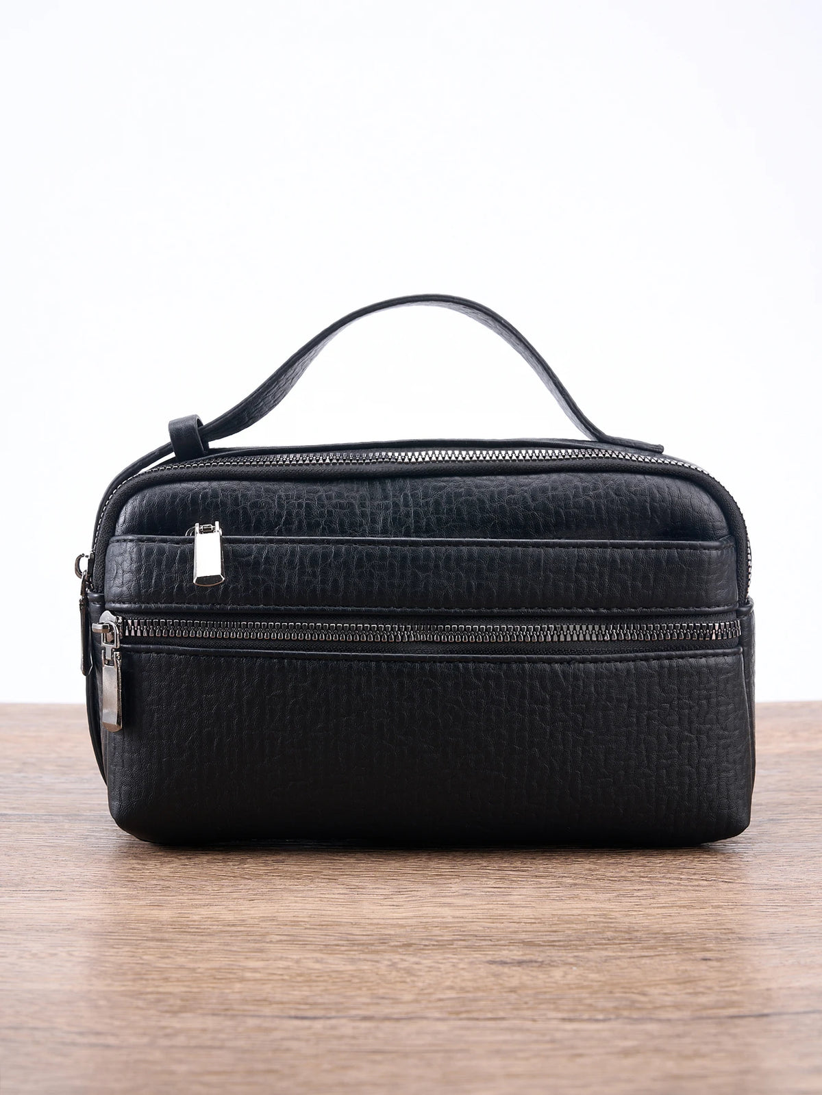 pochette voyage homme noir
