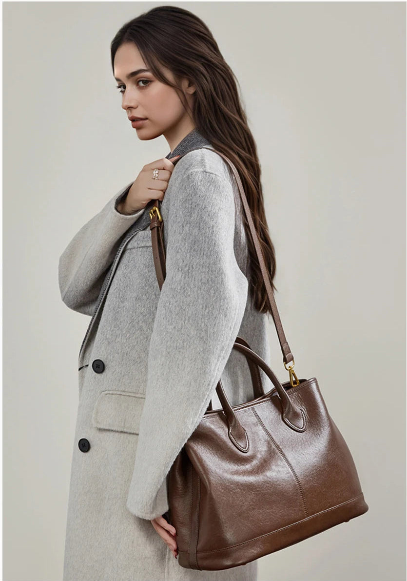 grand sac en cuir bandouliere
