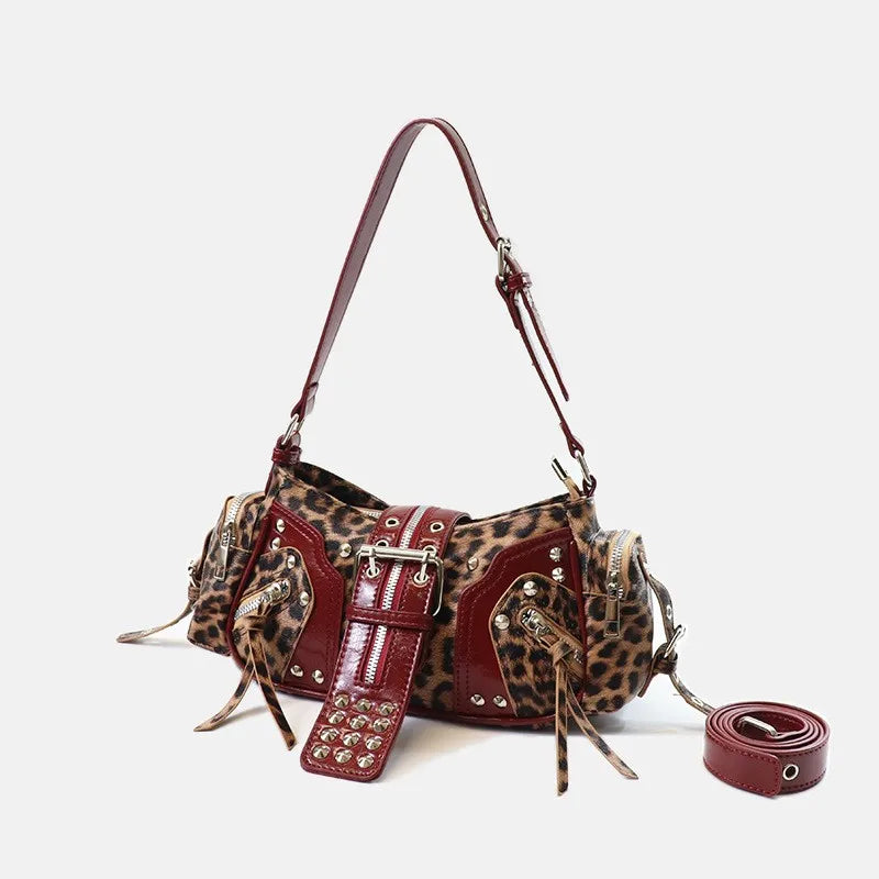 sac a epaule leopard