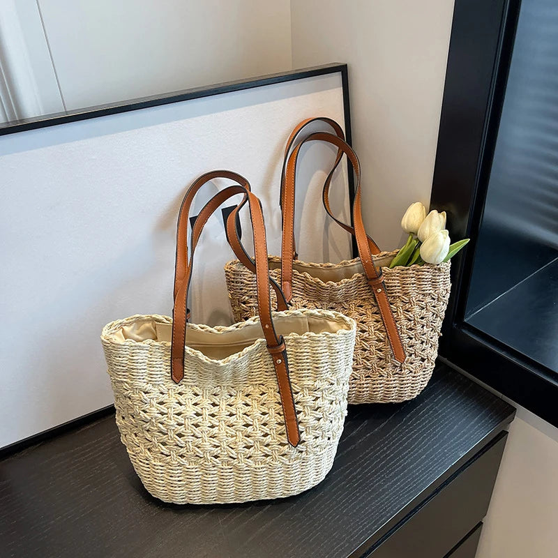petit sac a main en paille chic