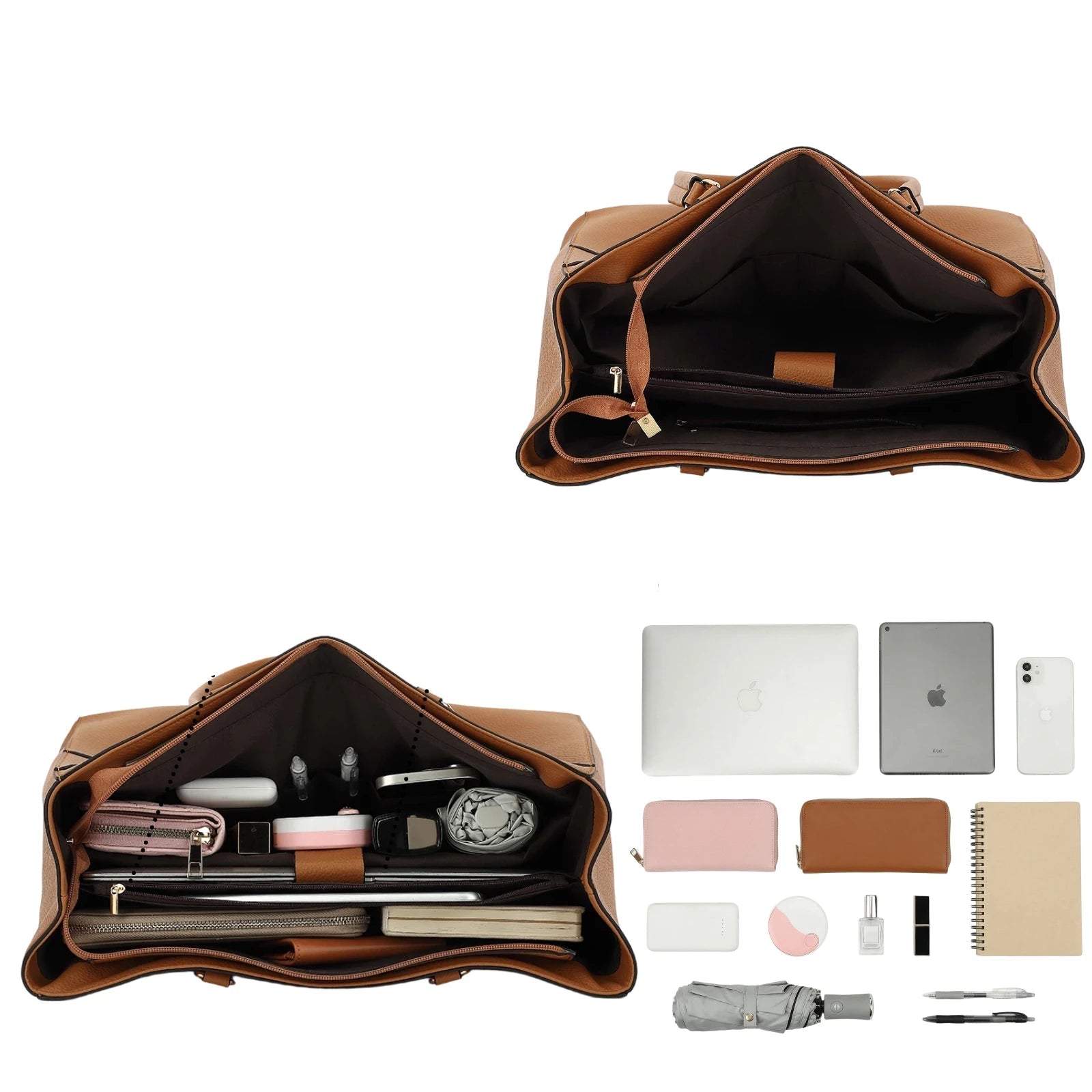 interieur sac etudiante femme