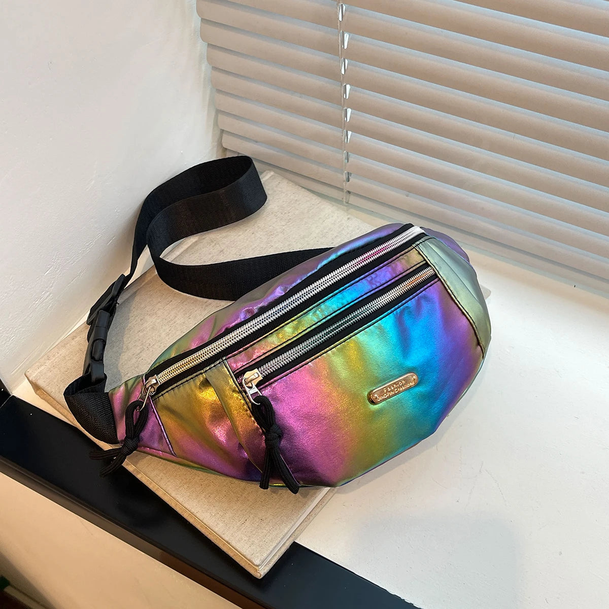 sac banane irise femme multicolor